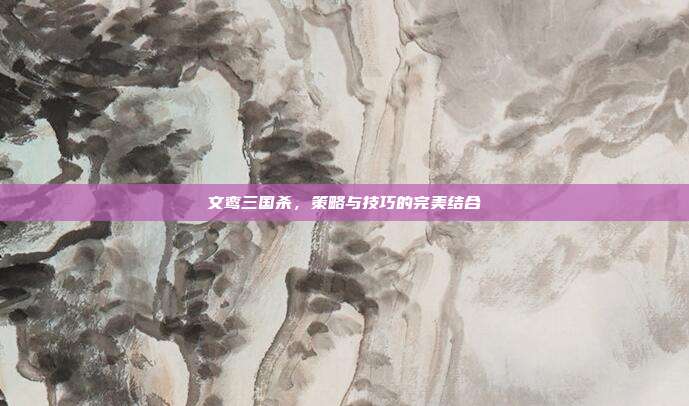 文鸾三国杀,策略与技巧的完美结合