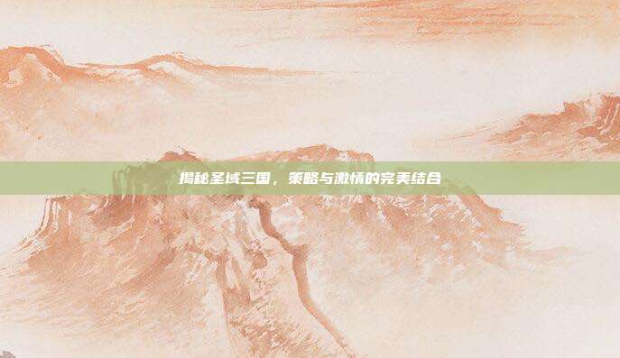 揭秘圣域三国,策略与激情的完美结合