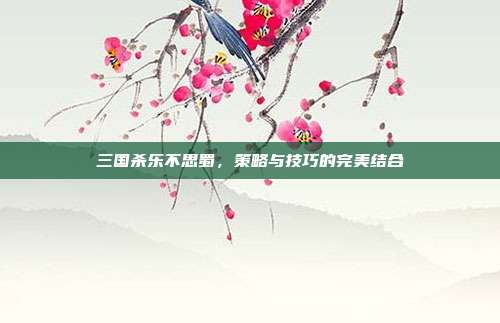 三国杀乐不思蜀,策略与技巧的完美结合