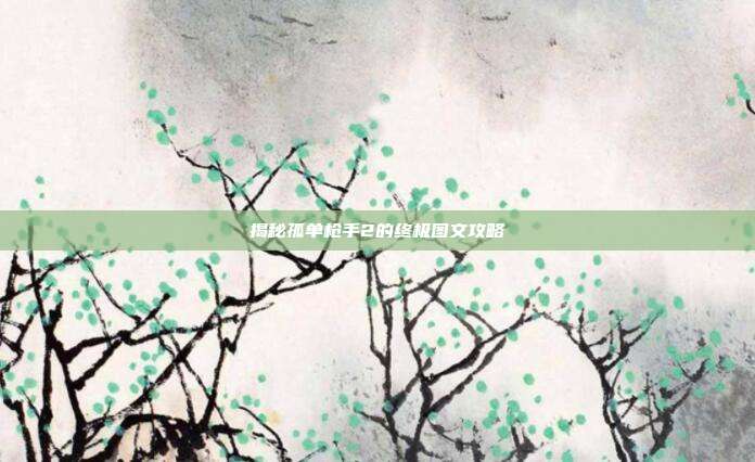 揭秘孤单枪手2的终极图文攻略