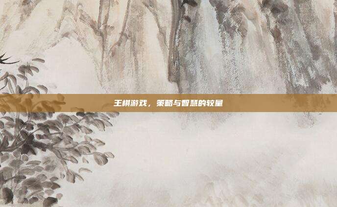 王棋游戏，策略与智慧的较量