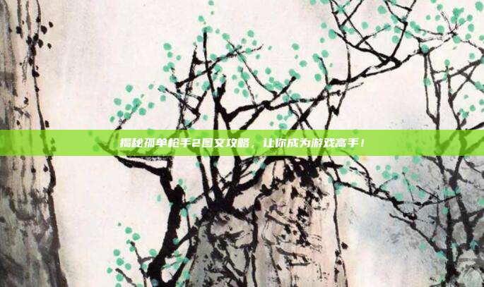 揭秘孤单枪手2图文攻略,让你成为游戏高手!