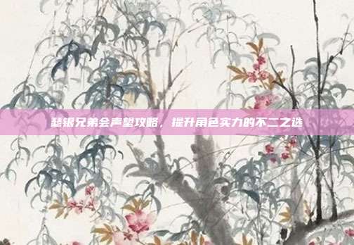 瑟银兄弟会声望攻略,提升角色实力的不二之选