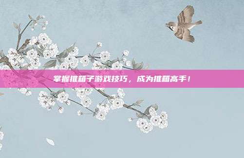 掌握推箱子游戏技巧，成为推箱高手！