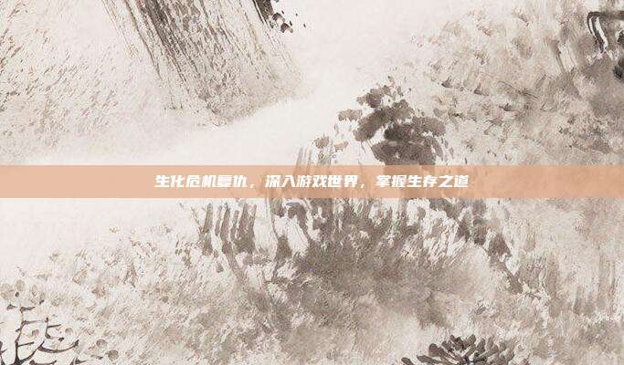 生化危机复仇，深入游戏世界，掌握生存之道