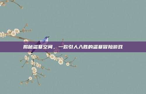 揭秘盗墓空间，一款引人入胜的盗墓冒险游戏