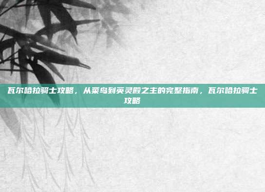 瓦尔哈拉骑士攻略，从菜鸟到英灵殿之主的完整指南，瓦尔哈拉骑士攻略