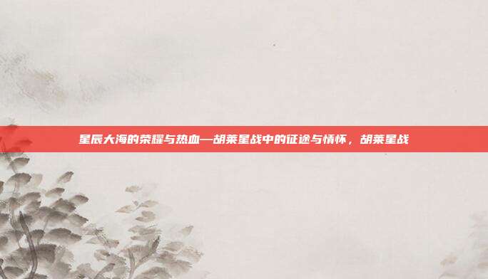 星辰大海的荣耀与热血—胡莱星战中的征途与情怀，胡莱星战