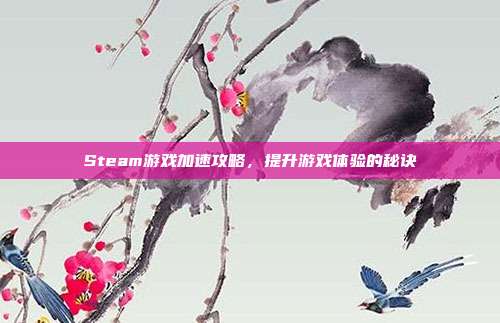 Steam游戏加速攻略，提升游戏体验的秘诀