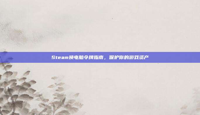 Steam换电脑令牌指南，保护你的游戏资产