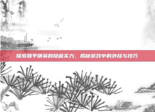 探索和平精英的隐藏实力,揭秘游戏中的外挂与技巧