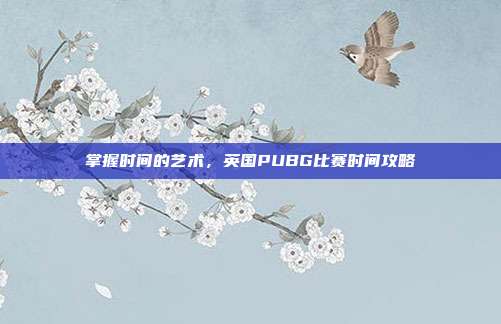 掌握时间的艺术，英国PUBG比赛时间攻略