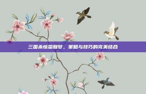 三国杀惊蛰醒梦，策略与技巧的完美结合
