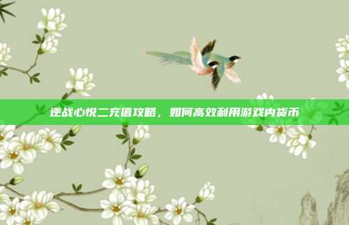 逆战心悦二充值攻略,如何高效利用游戏内货币