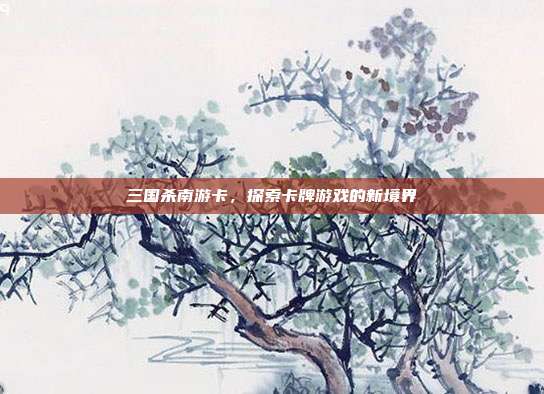三国杀南游卡,探索卡牌游戏的新境界