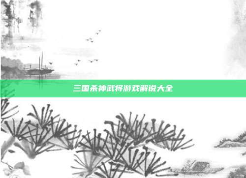 三国杀神武将游戏解说大全