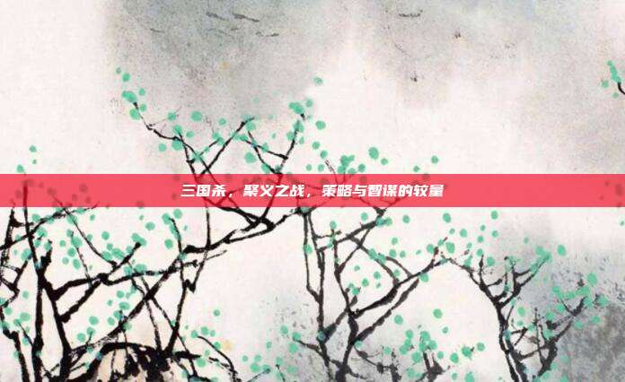 三国杀，聚义之战，策略与智谋的较量