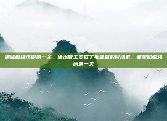 猫版超级玛丽第一关，当水管工变成了毛茸茸的冒险家，猫版超级玛丽第一关