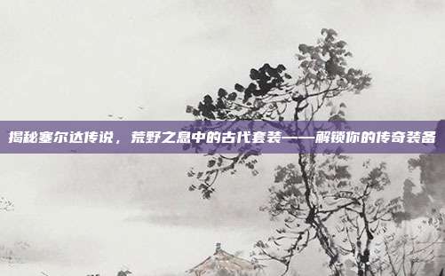 揭秘塞尔达传说，荒野之息中的古代套装——解锁你的传奇装备