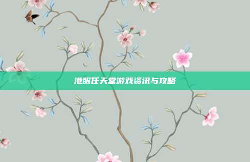 港服任天堂游戏资讯与攻略