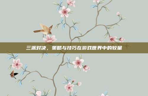 三派对决，策略与技巧在游戏世界中的较量