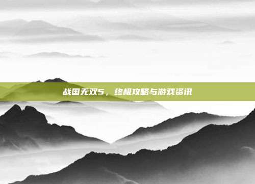战国无双5,终极攻略与游戏资讯