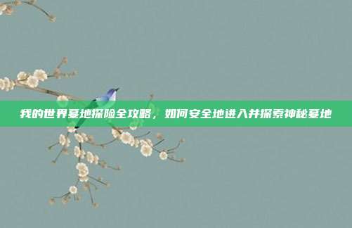 我的世界墓地探险全攻略,如何安全地进入并探索神秘墓地