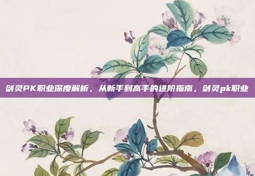 剑灵PK职业深度解析，从新手到高手的进阶指南，剑灵pk职业