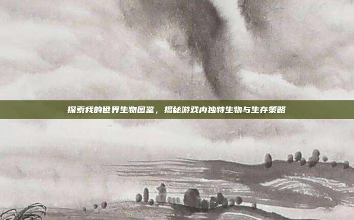 探索我的世界生物图鉴，揭秘游戏内独特生物与生存策略