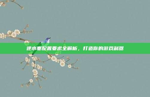 逆水寒配置要求全解析,打造你的游戏利器