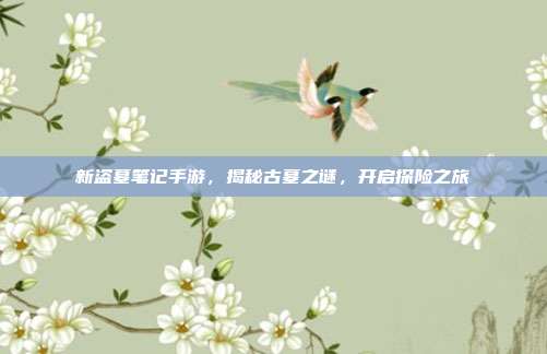 新盗墓笔记手游，揭秘古墓之谜，开启探险之旅