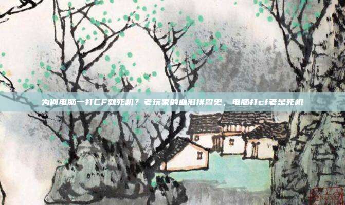 为何电脑一打CF就死机?老玩家的血泪排查史,电脑打cf老是死机