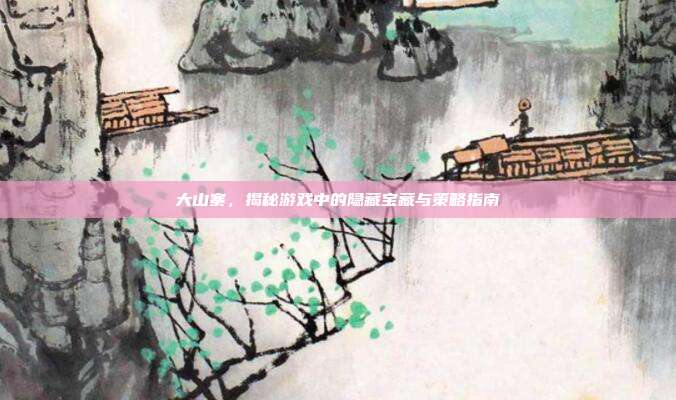 大山寨，揭秘游戏中的隐藏宝藏与策略指南