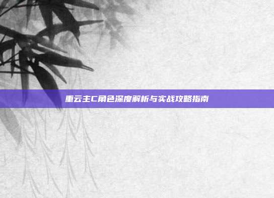 重云主C角色深度解析与实战攻略指南