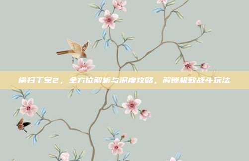 横扫千军2,全方位解析与深度攻略,解锁极致战斗玩法