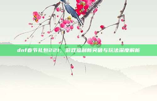 dnf春节礼包221,游戏福利新突破与玩法深度解析