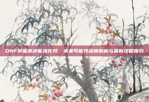 DNF贝雷斯还能进化吗，未来可能性深度解析与最新攻略指引