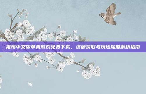 祖玛中文版单机游戏免费下载,资源获取与玩法深度解析指南