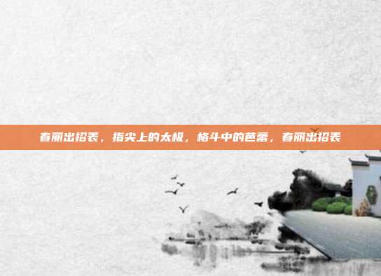 春丽出招表,指尖上的太极,格斗中的芭蕾,春丽出招表