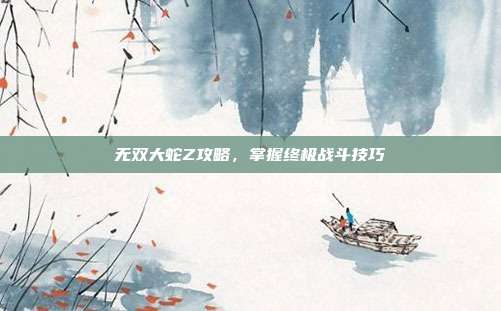 无双大蛇Z攻略，掌握终极战斗技巧