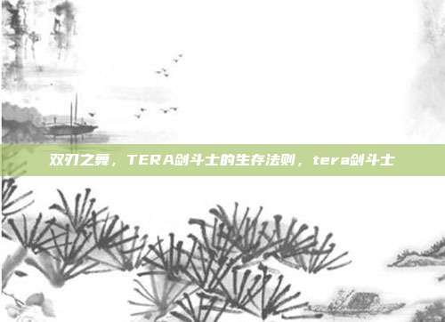 双刃之舞，TERA剑斗士的生存法则，tera剑斗士