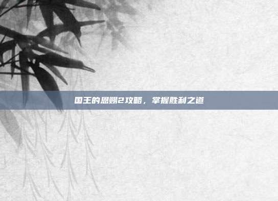 国王的恩赐2攻略，掌握胜利之道