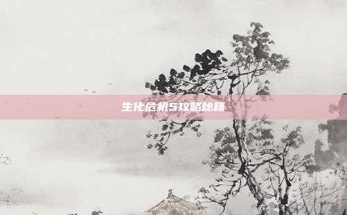 生化危机5攻略秘籍