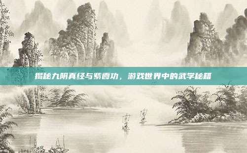 揭秘九阴真经与紫霞功，游戏世界中的武学秘籍