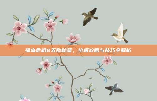 孤岛危机2无敌秘籍,终极攻略与技巧全解析