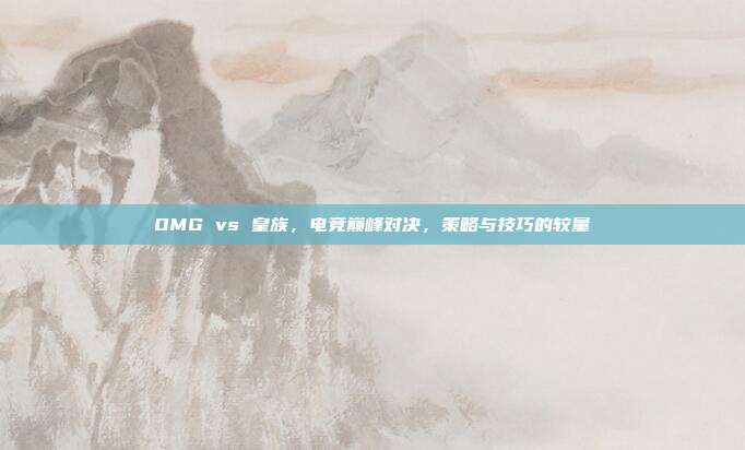 OMG vs 皇族,电竞巅峰对决,策略与技巧的较量