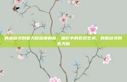 韩服剑灵刺客天赋深度解析，暗影中的致命艺术，韩服剑灵刺客天赋