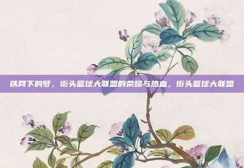 铁网下的梦，街头篮球大联盟的荣耀与热血，街头篮球大联盟