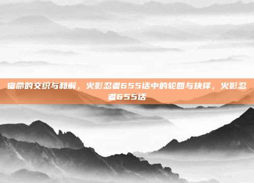 宿命的交织与和解，火影忍者655话中的轮回与抉择，火影忍者655话
