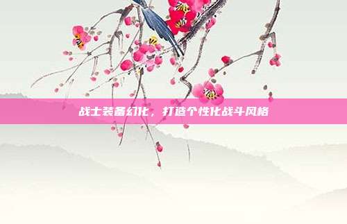 战士装备幻化，打造个性化战斗风格